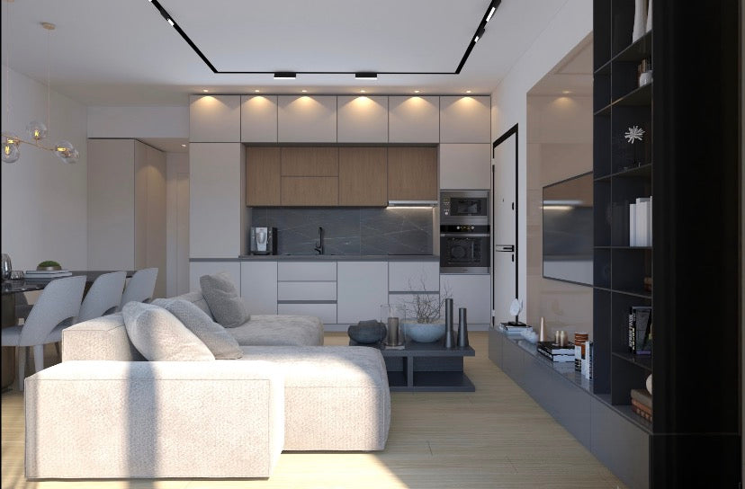 Luxury 1+1 with Private Garden – Glyfada