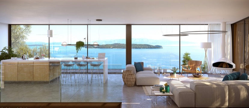 Exclusive Seafront Luxury Villa Project – Ellomeno, Lefkada