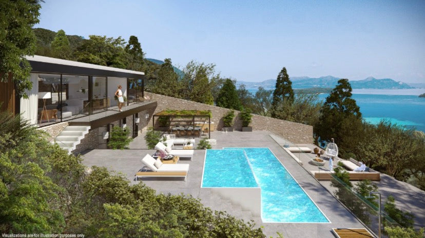 Exclusive Seafront Luxury Villa Project – Ellomeno, Lefkada