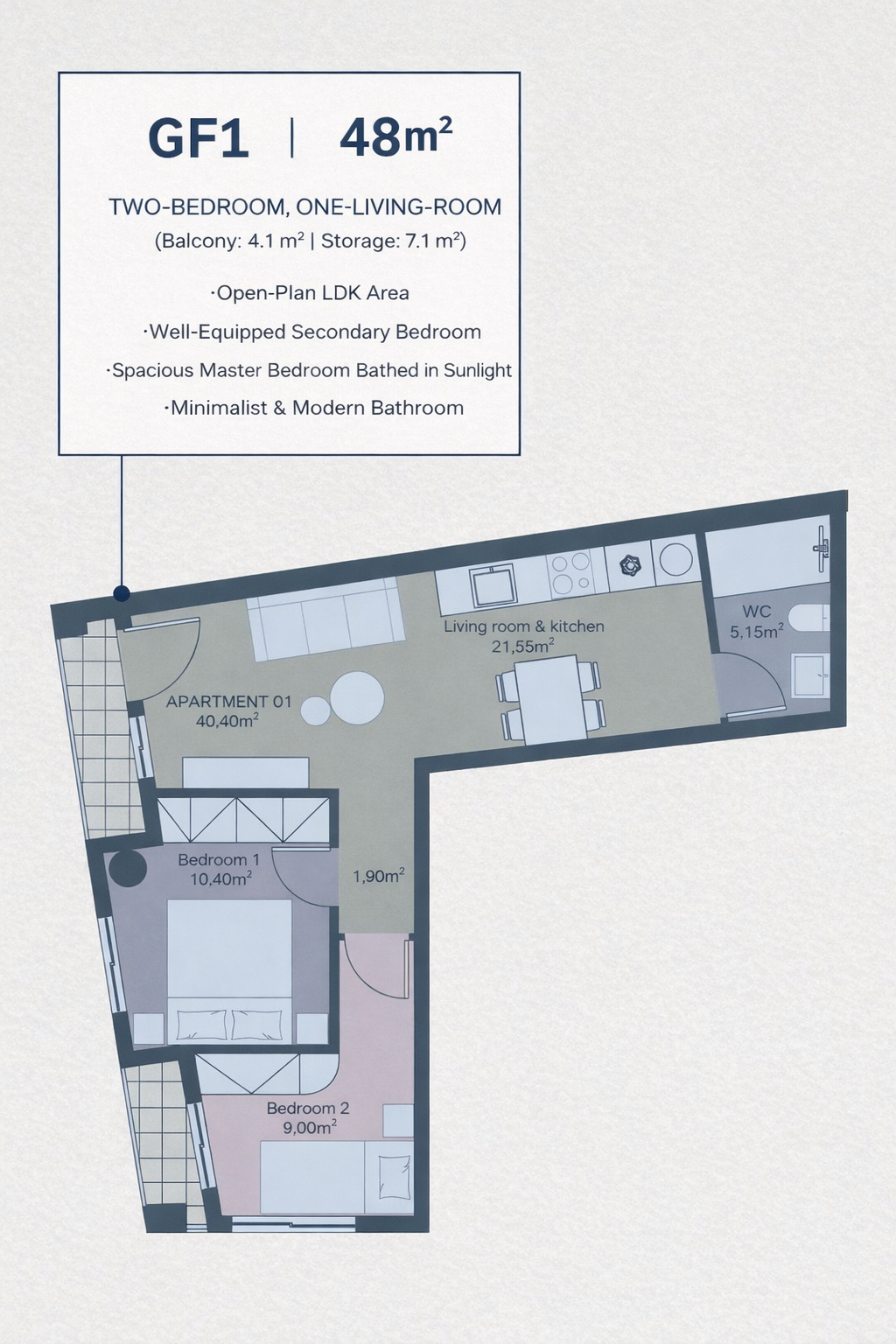 Apartment Athens, Gazi